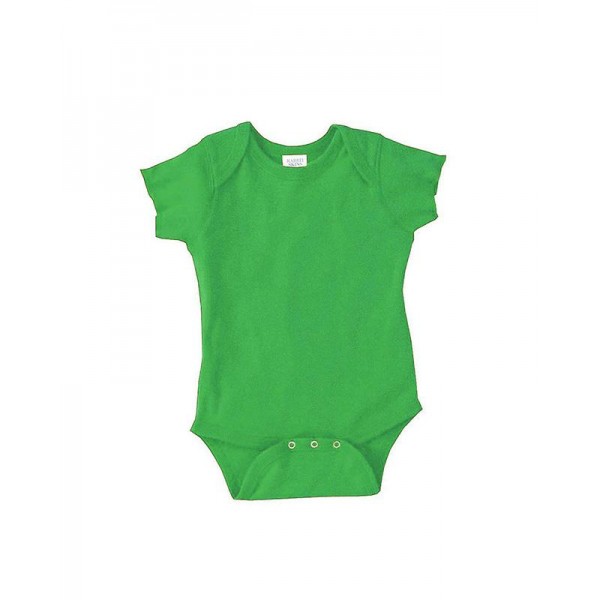 Custom onesie | Rabbit Skins Infants'5 oz. Baby Rib Lap Shoulder Bodysuit or similar